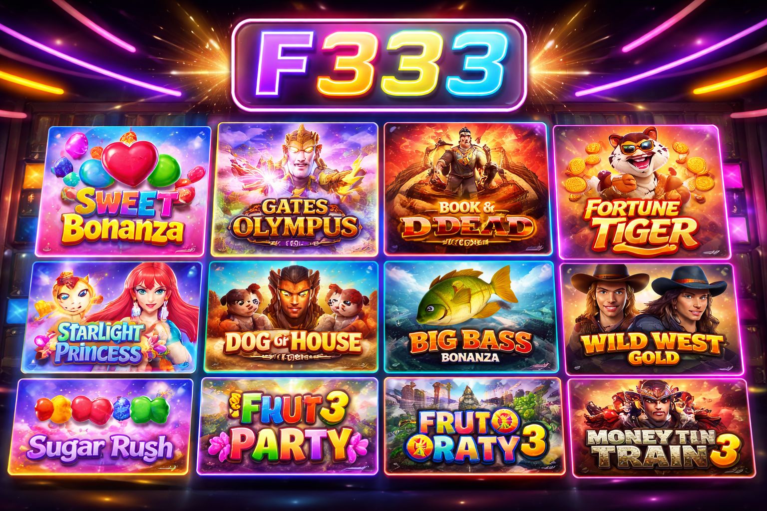 F333 Slots - Megaways, Bonus Rounds and Progressive Jackpots